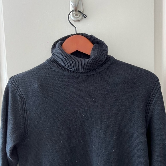 WVN Black Turtleneck Sweater Dress - Picture 3 of 14